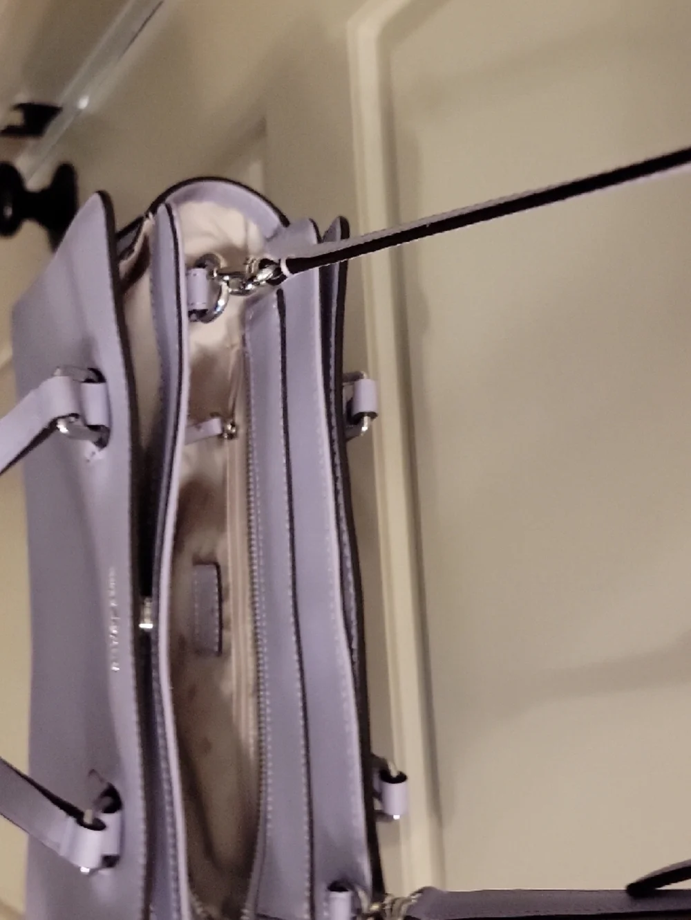 kate spade lavender satchel - Picture 6 of 6
